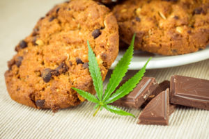 edibles - cookies and chocolate